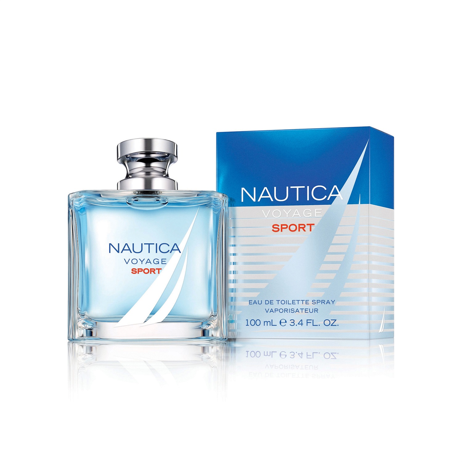 Nautica Voyage Sport Eau de Toilette 100ml Uomo - Fragranza Legnosa-Aromatica con Note Marine e Agrumate