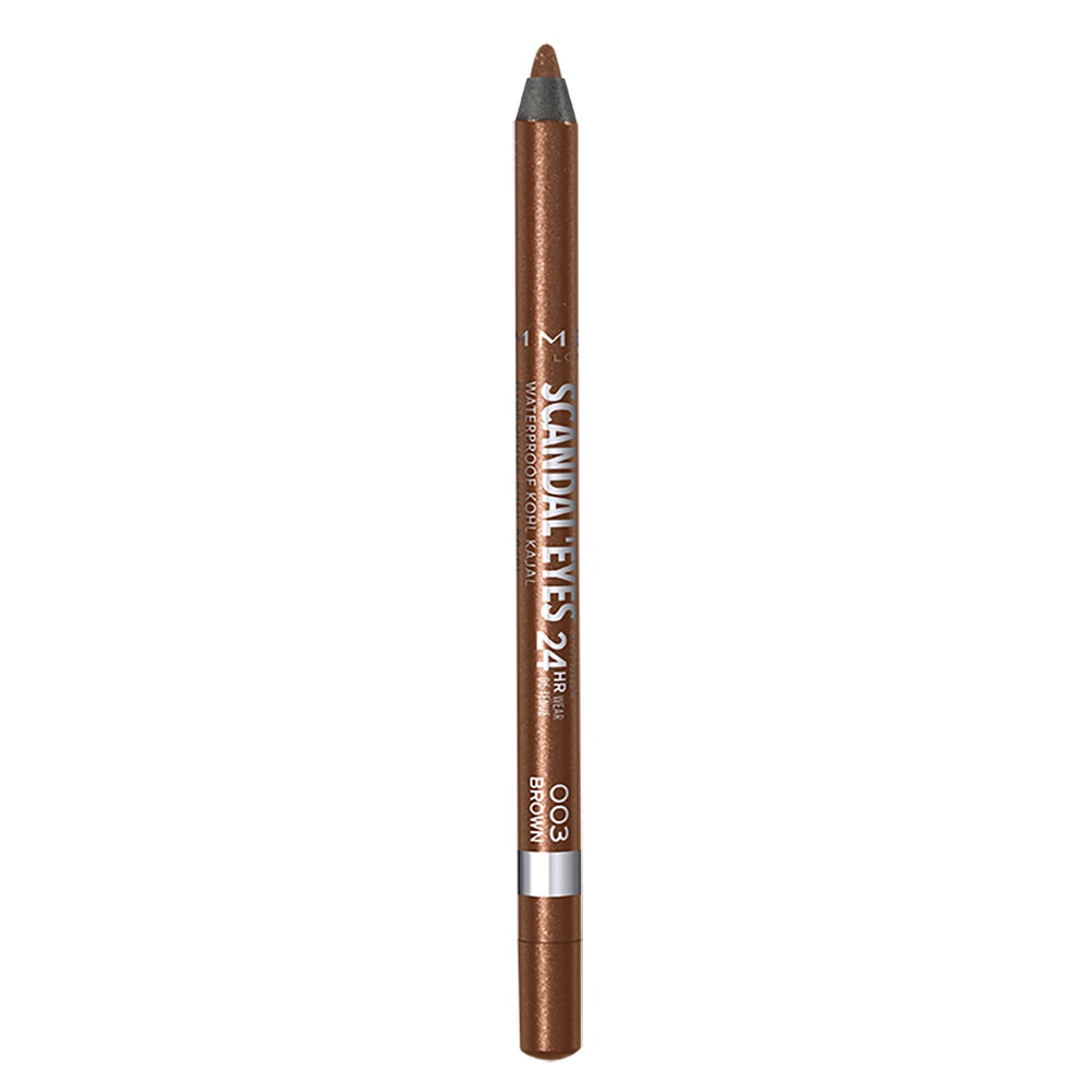 Rimmel London Matita Occhi Scandaleyes Kohl Kajal Waterproof 003 Brown, 1.3 g - Colore Intenso e Lunga Durata