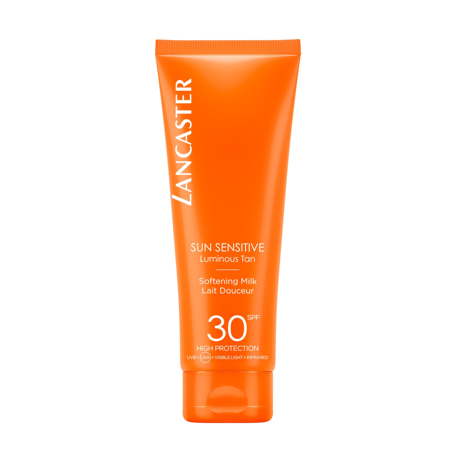 Lancaster Sun Sensitive Latte Emolliente SPF30 per Pelle Sensibile 125 ml - Protezione Ad Amplo Spettro e Abbronzatura Luminosa