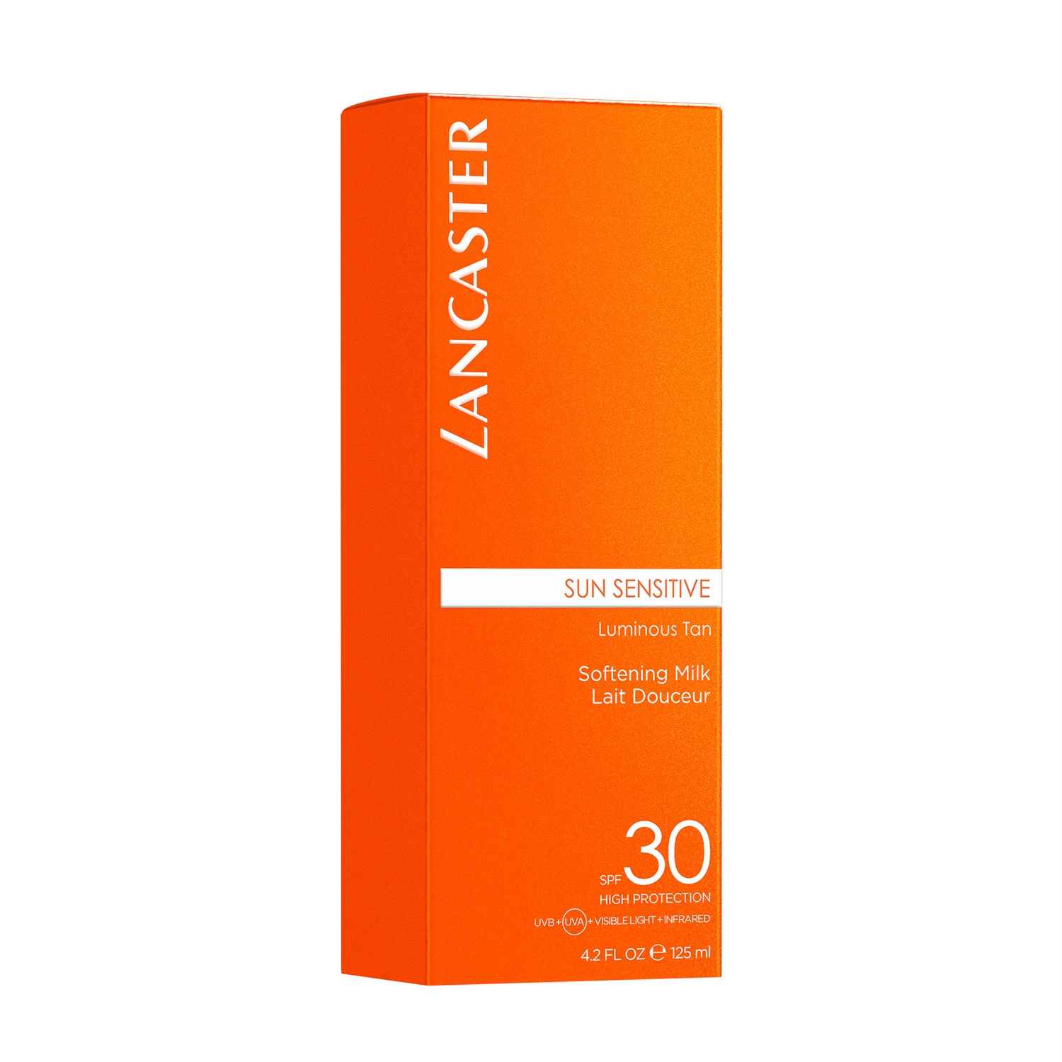 Lancaster Sun Sensitive Latte Emolliente SPF30 per Pelle Sensibile 125 ml - Protezione Ad Amplo Spettro e Abbronzatura Luminosa