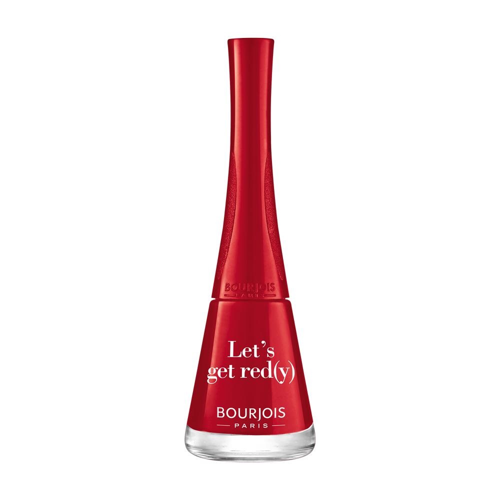 Bourjois Smalto per Unghie 1 Seconde 9 ml - 09 Let's Get Red(y), Asciugatura Rapida, Effetto Manicure Professionale