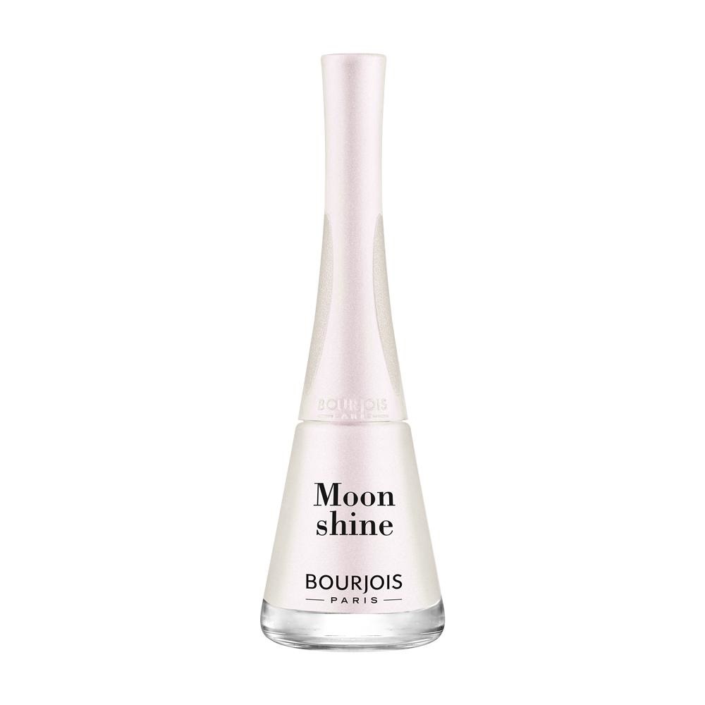Bourjois 1 Seconde Smalto per Unghie 9 ml - Bianco, Asciugatura Rapida e Finitura Lucida