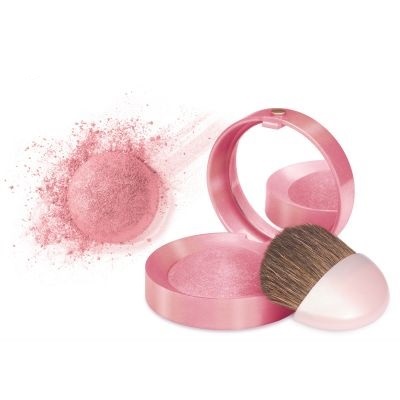 Bourjois Little Round Pot Blush Fard Illuminante Compatto 2,5 g - Tonalità 34 Rose D'Or