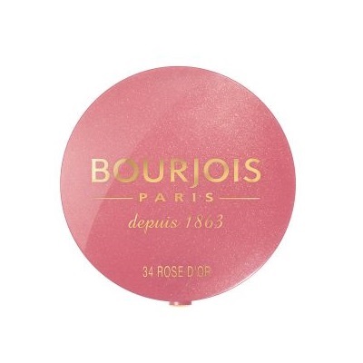 Bourjois Little Round Pot Blush Fard Illuminante Compatto 2,5 g - Tonalità 34 Rose D'Or