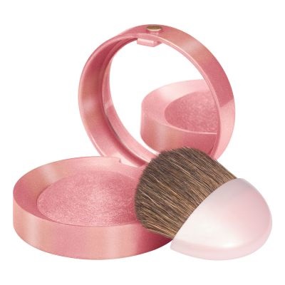 Bourjois Little Round Pot Blush 95 Rose de Jaspe 2,5 g - Finish naturale, Texture leggera e sfumabile, Pigmenti a lunga tenuta