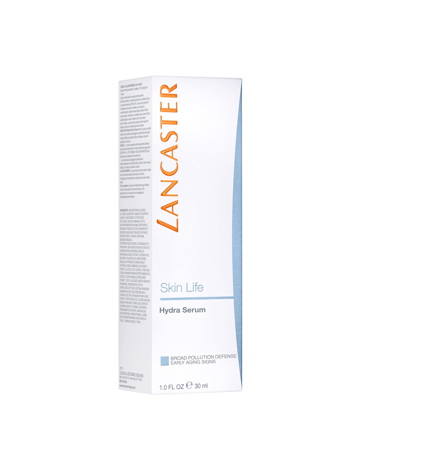 Lancaster Skin Life Hydra Serum 30 ml - Siero Idratante per il Viso con Protezione dallo Stress Ambientale