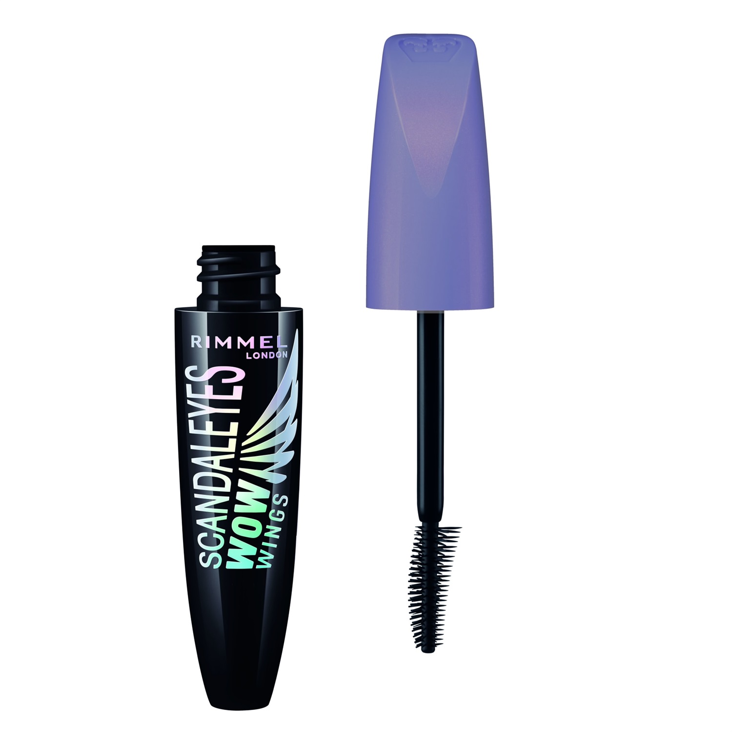 Rimmel London Mascara Volumizzante ScandalEyes Wow 003 Extreme Black 12ml - Volume 11x, Ciglia Effetto Wow