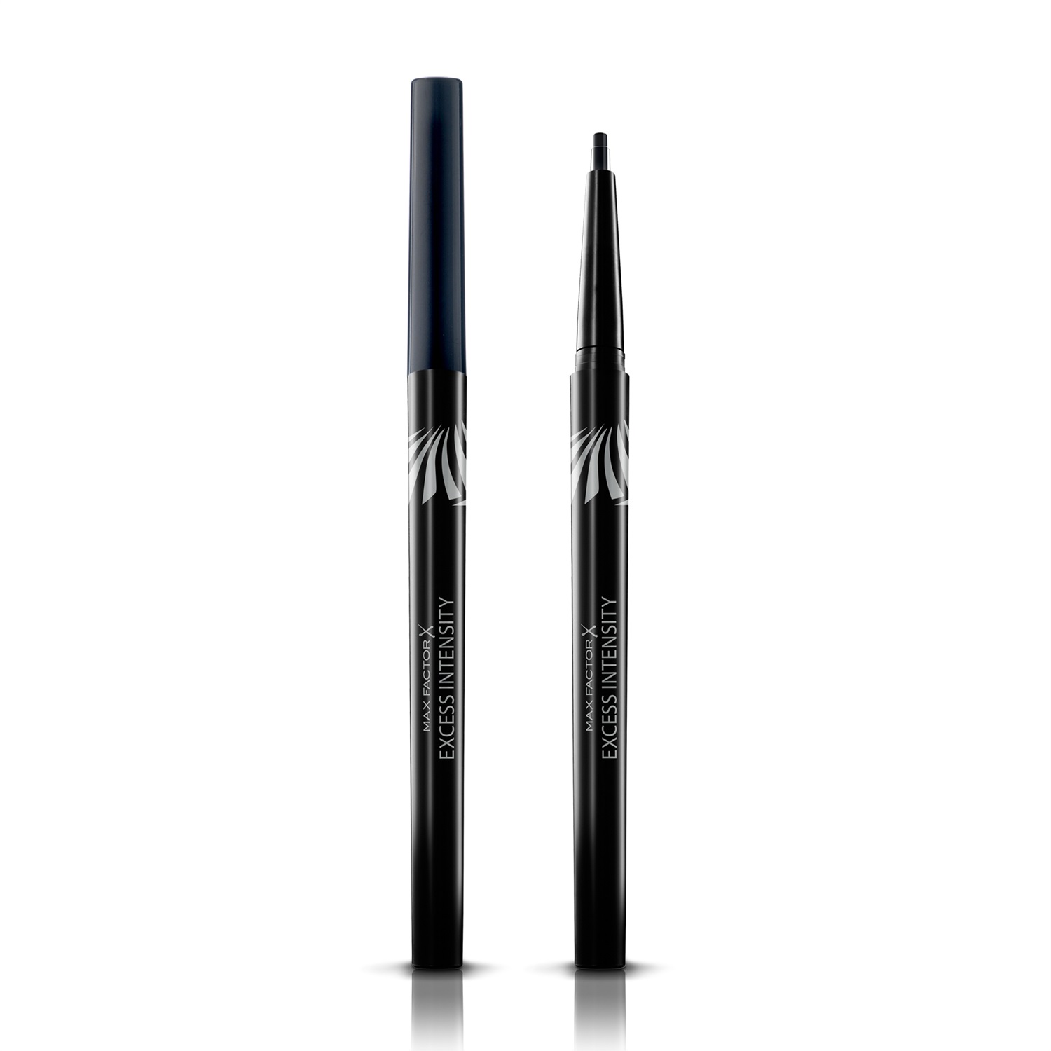 Max Factor Excess Intensity Eyeliner 04 Charcoal - Longwear Waterproof, 2 g, Applicazione Automatica, Tratto Preciso