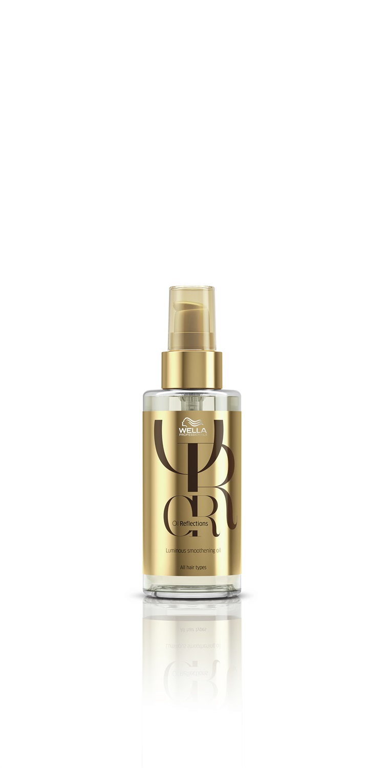 Wella Oil Reflections Olio Levigante 100ml - Nutrizione, Lucentezza e Morbidezza Vellutata