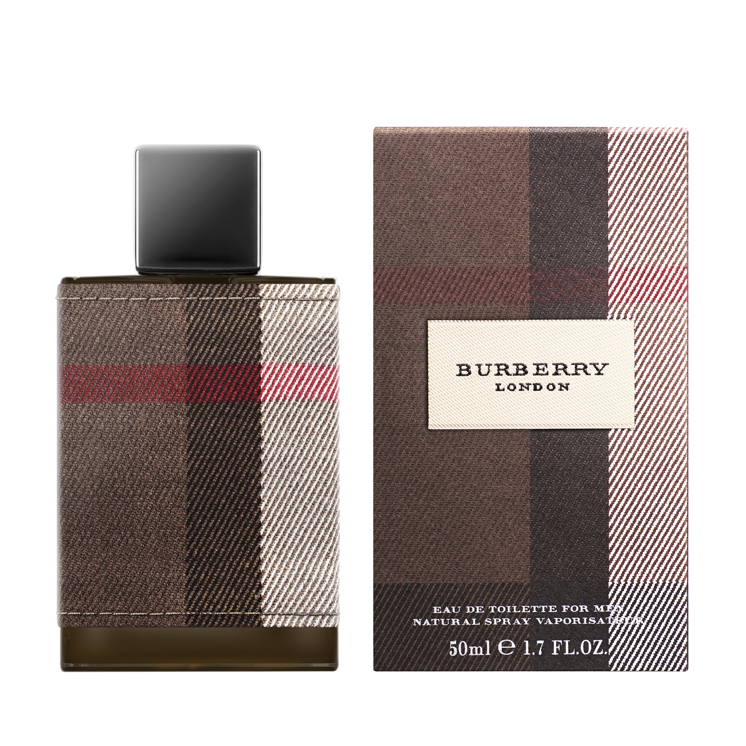 Burberry London for Men Eau de Toilette 50 ml - Fragranza Speziata e Legnosa con Note di Bergamotto, Lavanda e Pepe Nero