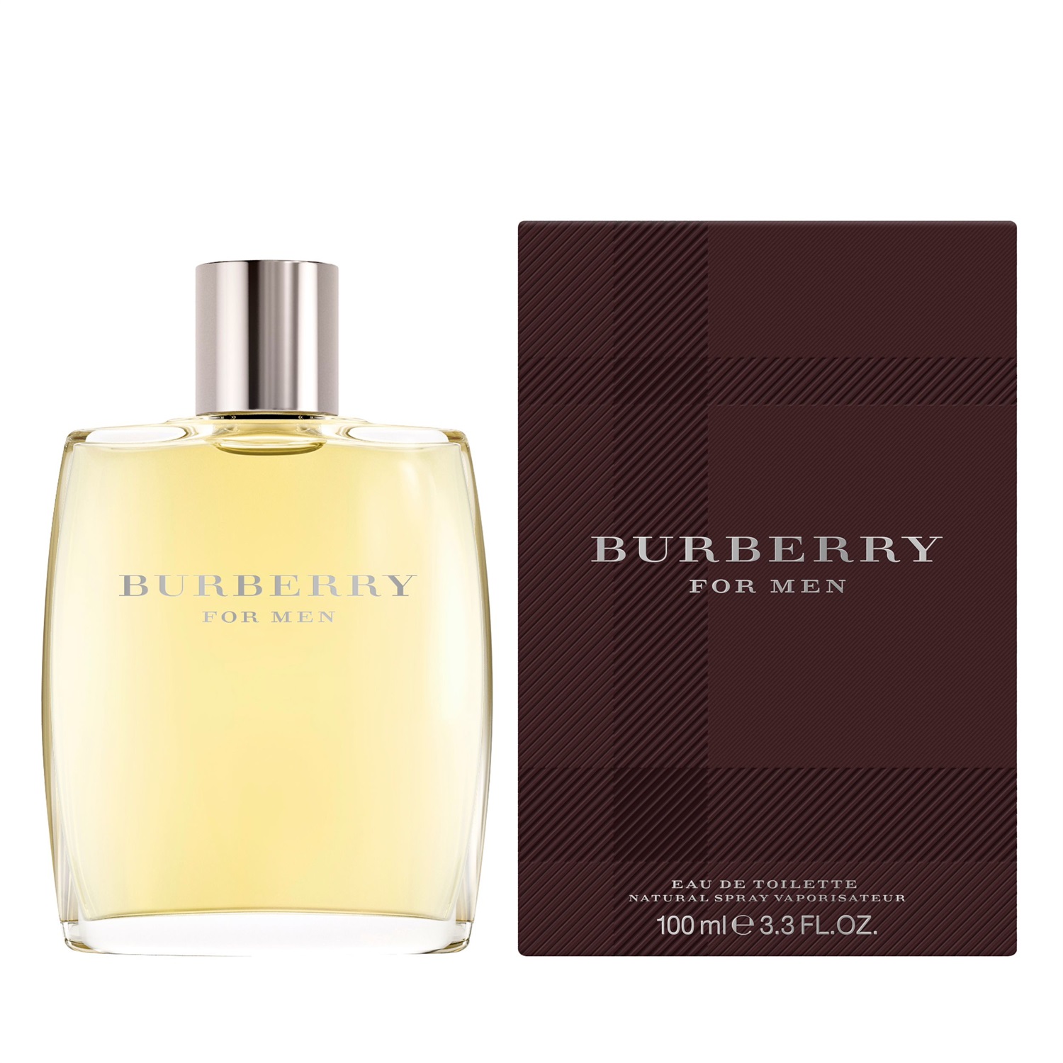 Burberry For Men Eau de Toilette 100ml - Fragranza Fresca ed Energetica con Note di Bergamotto, Lavanda e Menta