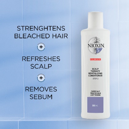 Nioxin Balsamo Rivitalizzante System 4 300 ml - Per Capelli Colorati e Diradati