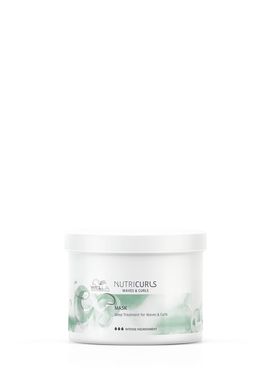 Wella Professionals Nutricurls Waves & Curls Mask 500 ml - Trattamento Nutriente Anticrespo per Capelli Ondulati e Ricci