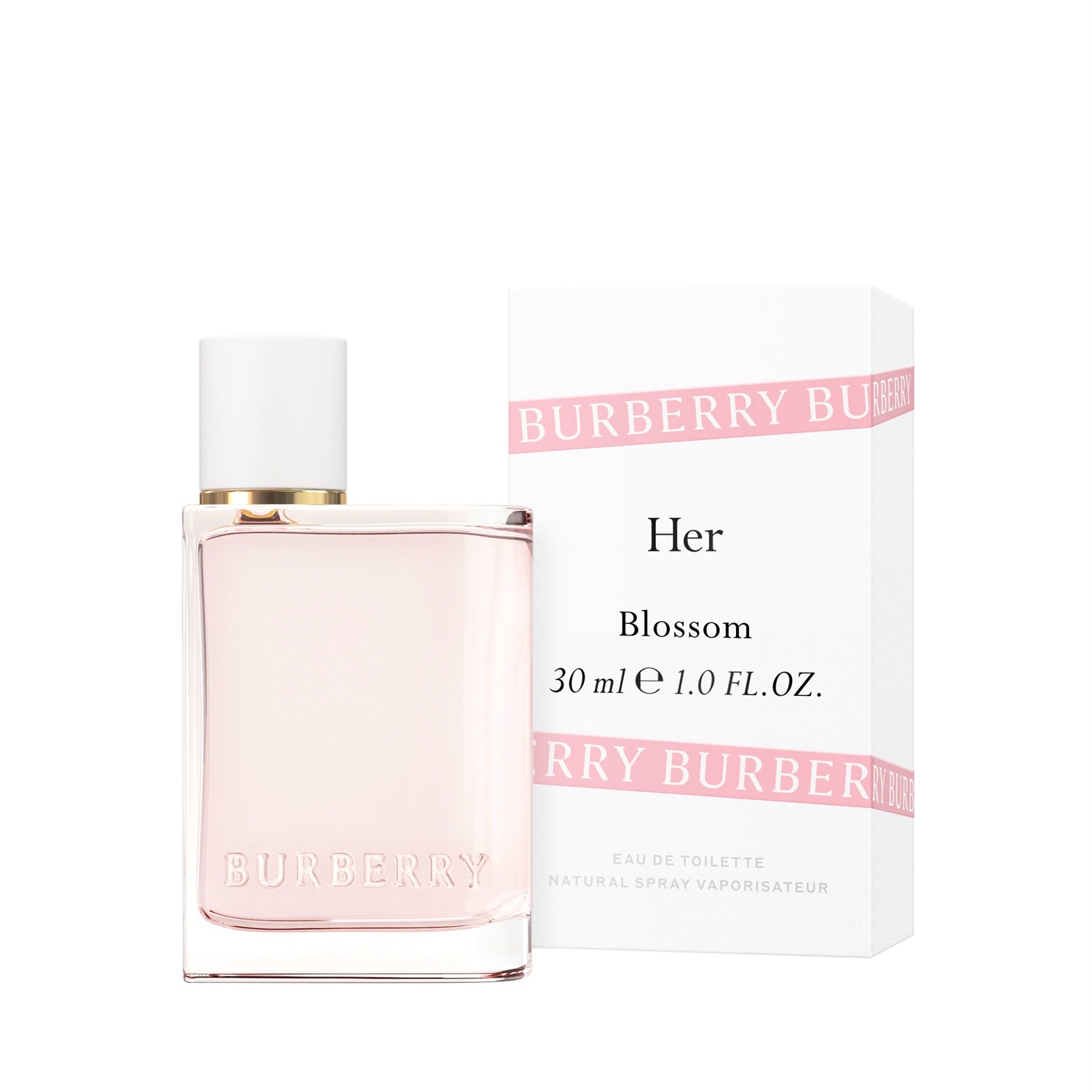 Burberry Her Blossom Eau de Toilette 30ml - Fragranza Floreale Fruttata per Donna con Note di Mandarino, Pepe Rosa, Peonia e Susina