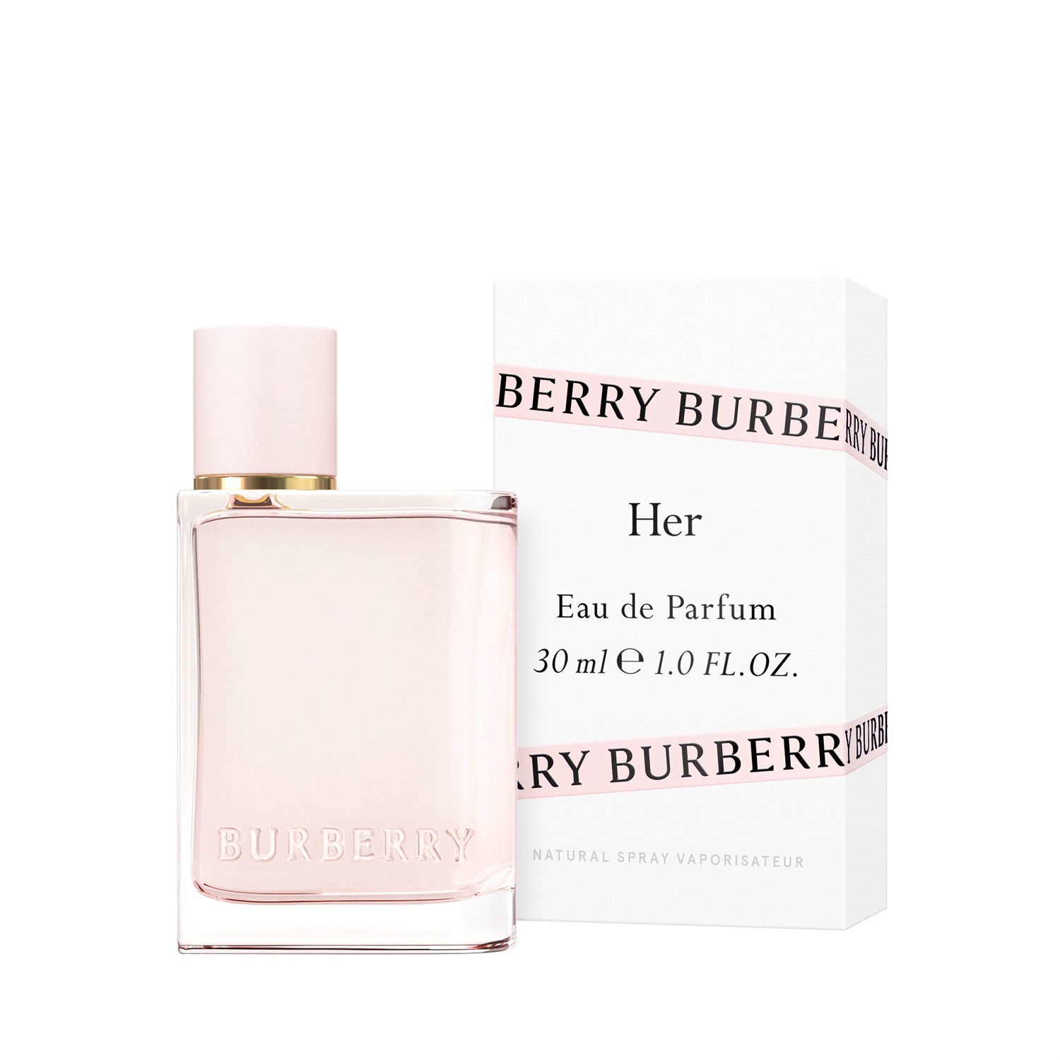 Burberry Her Eau de Parfum 30ml - Fragranza Gourmand con Note di Bacche Rosse e Legni Bianchi