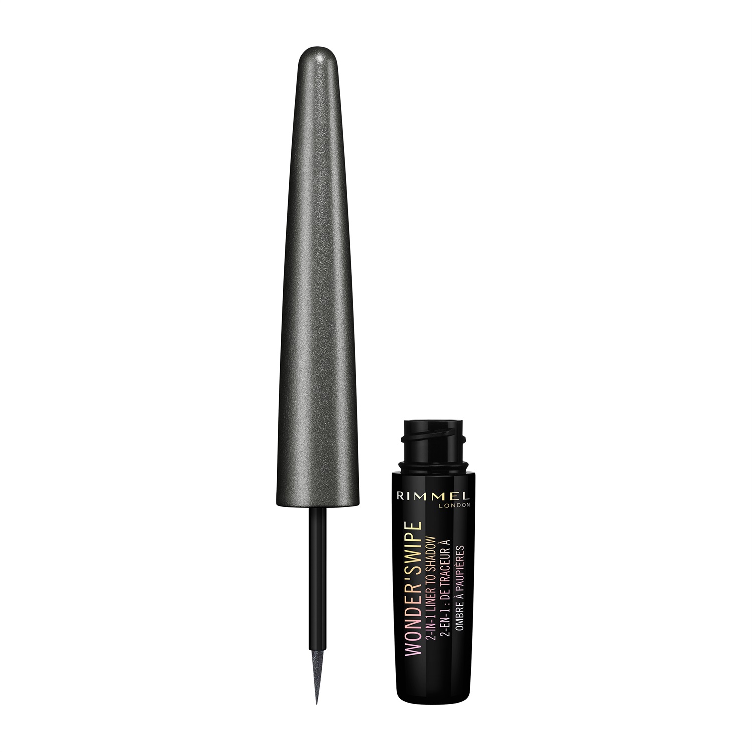 Rimmel London Wonder'Swipe 2-in-1 Eyeliner & Ombretto - 014 Fashun - 1.7 ml - Metallico e Glitter
