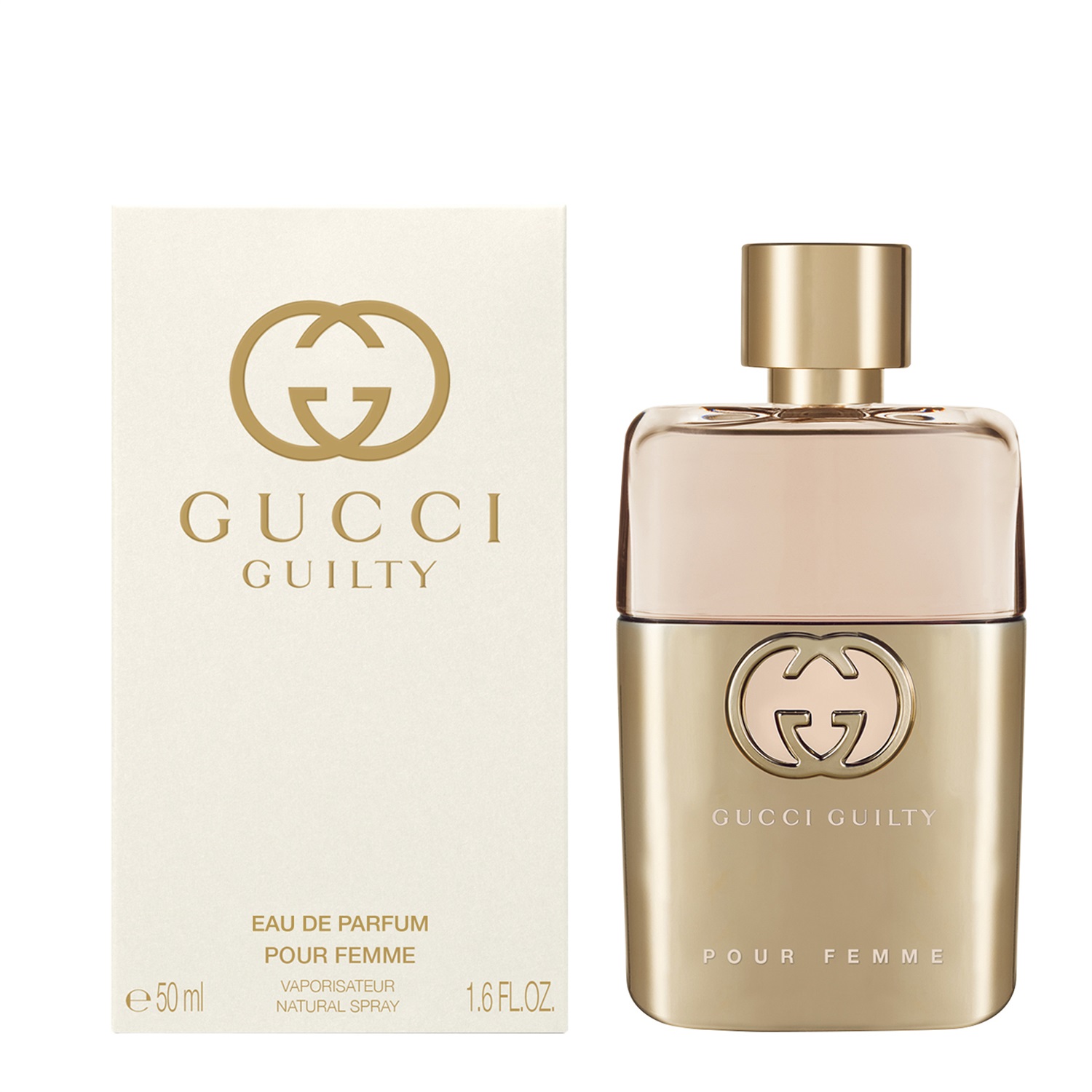 Gucci Guilty Pour Femme Eau de Parfum 50ml - Fragranza Floreale Orientale con Note di Mandora, Lillà e Pepe Rosa