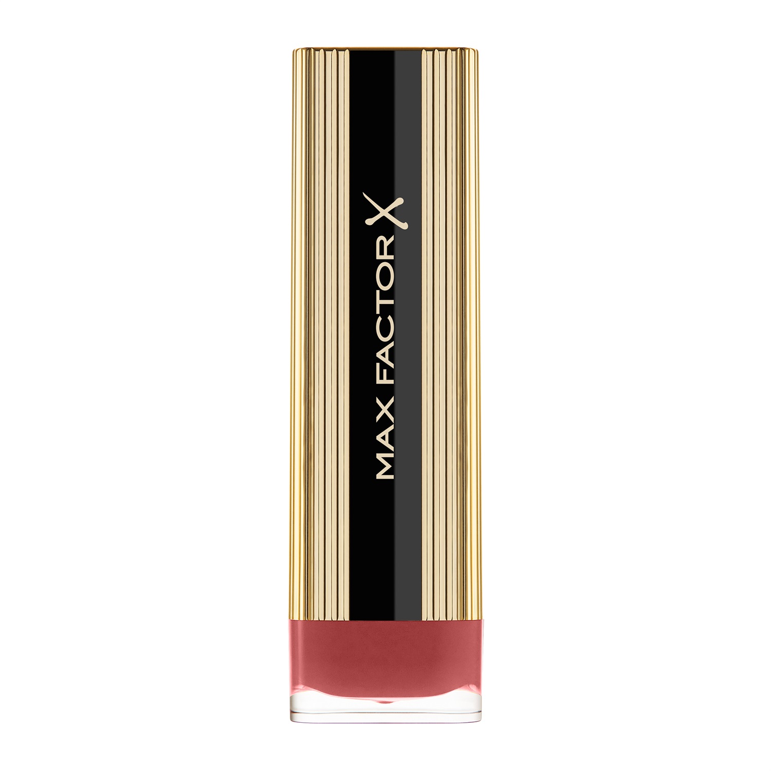 Max Factor Rossetto Stick Colour Elixir 015 Nude Rose - Formula Idratante e Volumizzante, 4 g