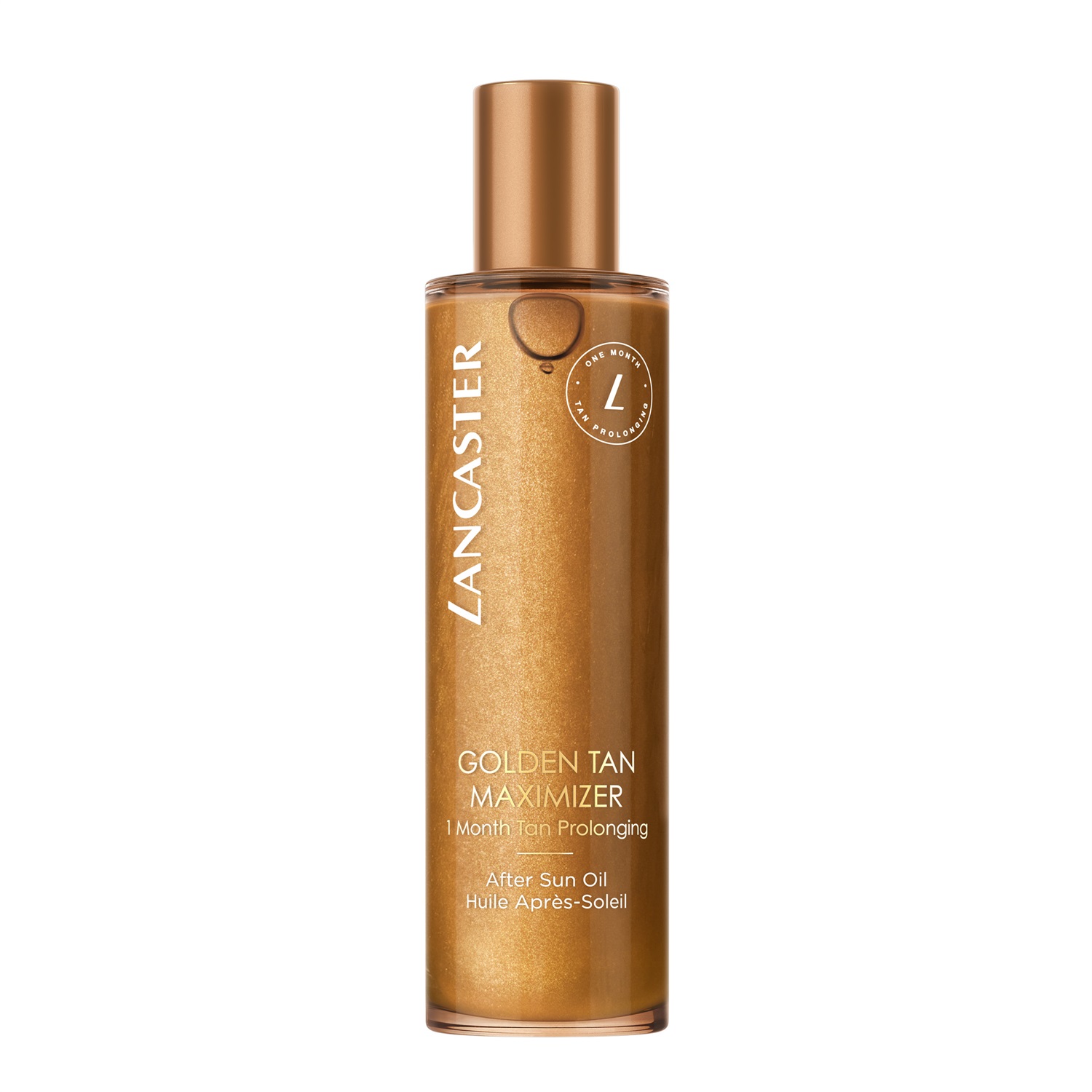 Lancaster Golden Tan Maximizer After Sun Oil 150ml - Olio Doposole Prolungatore di Abbronzatura, Lenisce e Illumina la Pelle