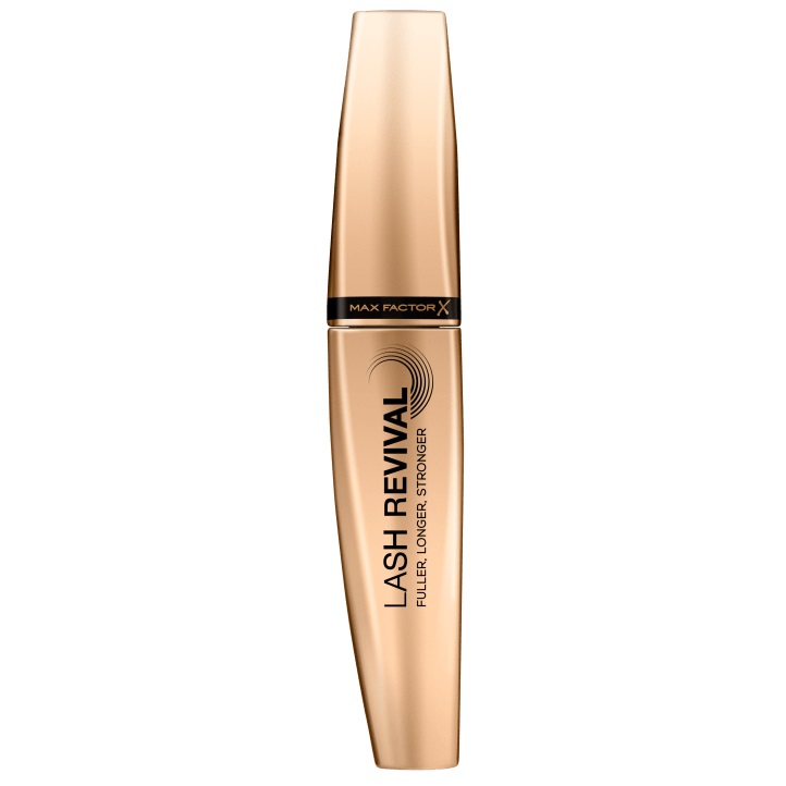 Max Factor Lash Revival Mascara Rinforzante, Allungante e Volumizzante con Estratto di Bambù, 11.5 ml, Colore 001 Black