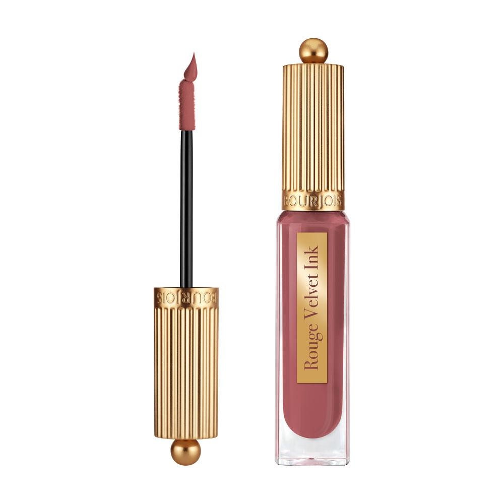Bourjois Rouge Velvet Ink Rossetto Liquido Opaco 3.5 ml - 04 Mauve Sweet Mauve, Effetto Ultra-Opaco e Intenso fino a 24 Ore