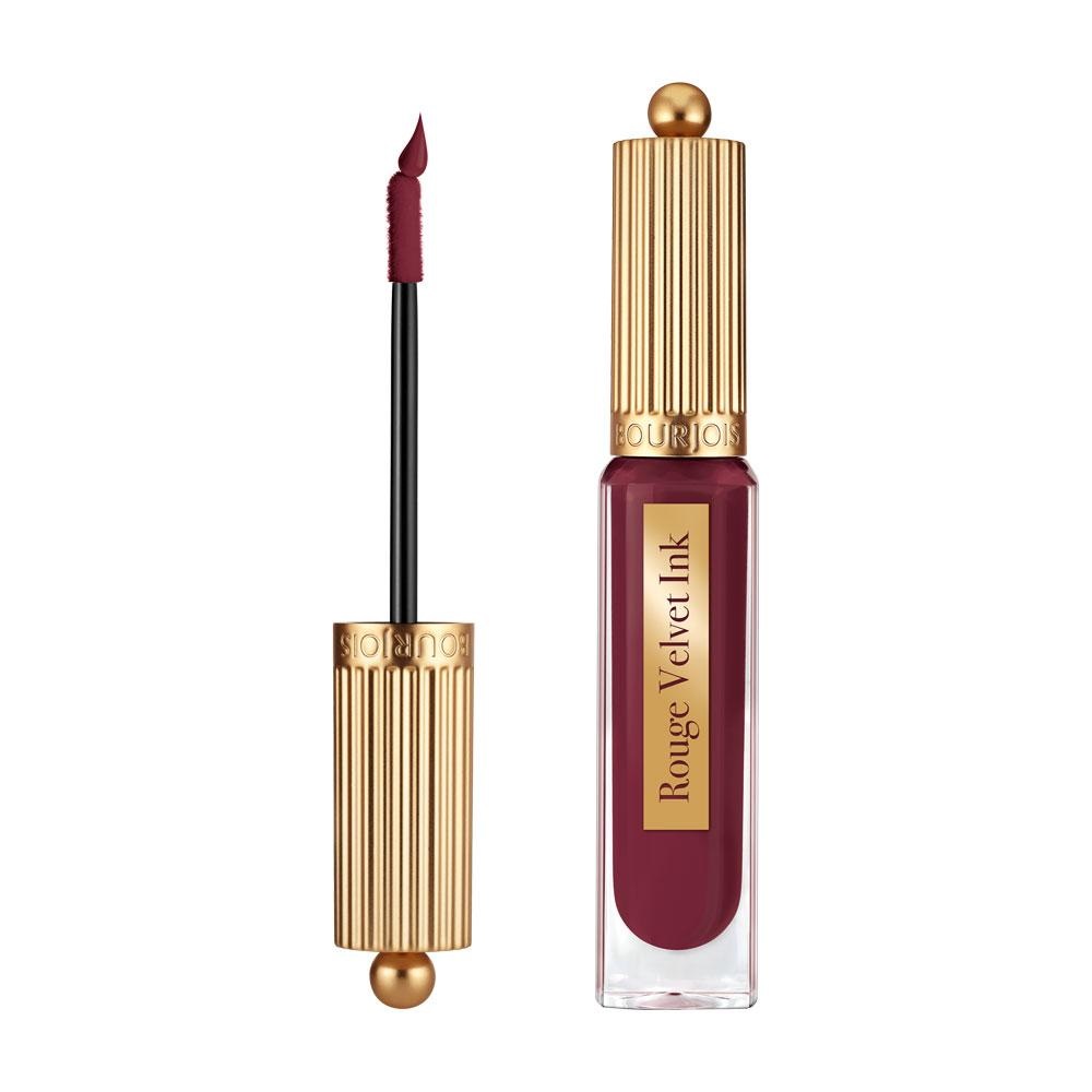 Bourjois Rouge Velvet Ink Rossetto Liquido Mat 3.5 ml - Tonalità 11 Raisin-Terdit, Lunga Tenuta e Colore Intenso