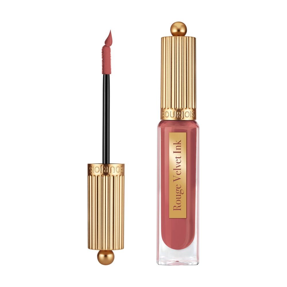Bourjois Rouge Velvet Ink 3.5 ml - Rossetto Liquido Opaco Tonalità 16 Wine More Time con Finish Vellutato
