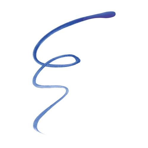 Bourjois Liner Pinceau Eyeliner Liquido 2,5 ml Waterproof 04 Bleu Pop Art - Tratto Intenso e Finish Brillante