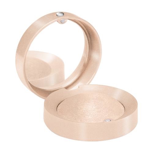 Bourjois Little Round Pot Ombretto 1,2 g 01 Blanc' Voutant - Ombretto minerale setoso 2-in-1 Crema e Polvere a Lunga Durata