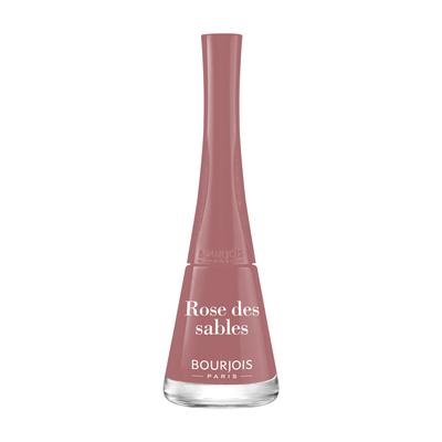 Bourjois Smalto Unghie 1 Seconde 9 ml - Colore 38 Rose Des Sables, Asciugatura Rapida, Effetto Manicure Professionale