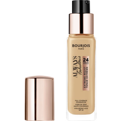 Bourjois Always Fabulous Fondotinta Liquido Alta Coprenza 30 ml 210 Vanilla SPF20 - Finitura Semi-Opaca e Idratazione Profonda