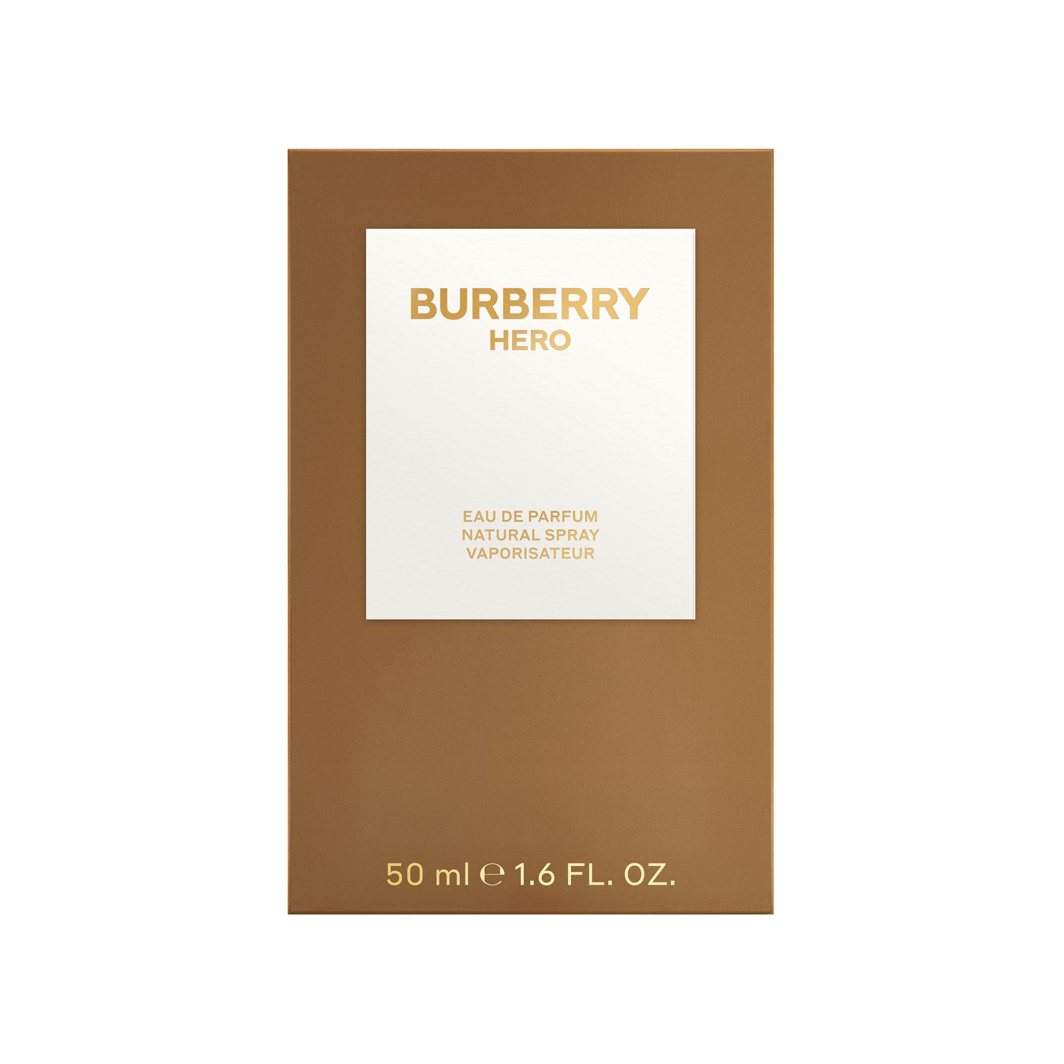 Burberry Hero Eau de Parfum Uomo 50ml - Fragranza Legnosa e Speziata con Aghi di Pino e Legno di Cedro
