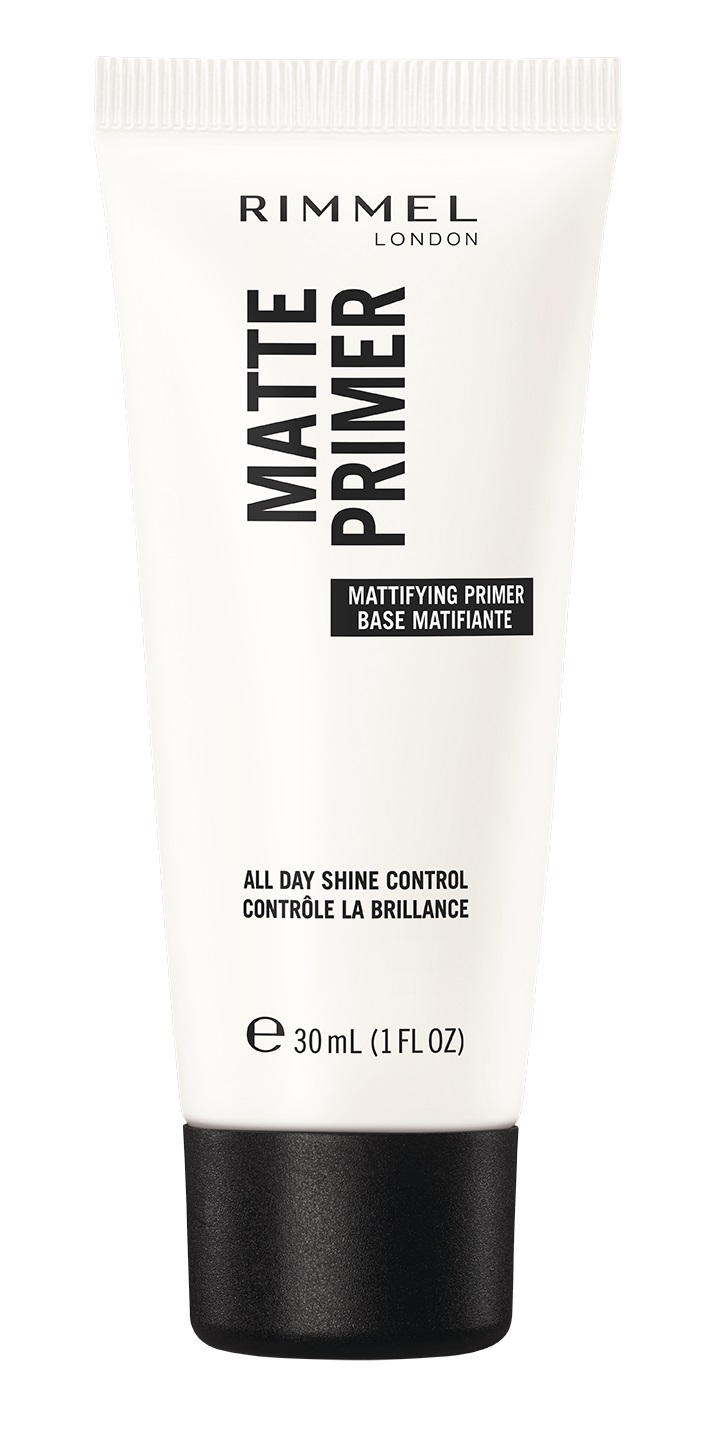 Rimmel Lasting Matte Primer Viso Opacizzante e Perfezionante 30ml - Formula Ultra Leggera per un Finish Immediatamente Opaco
