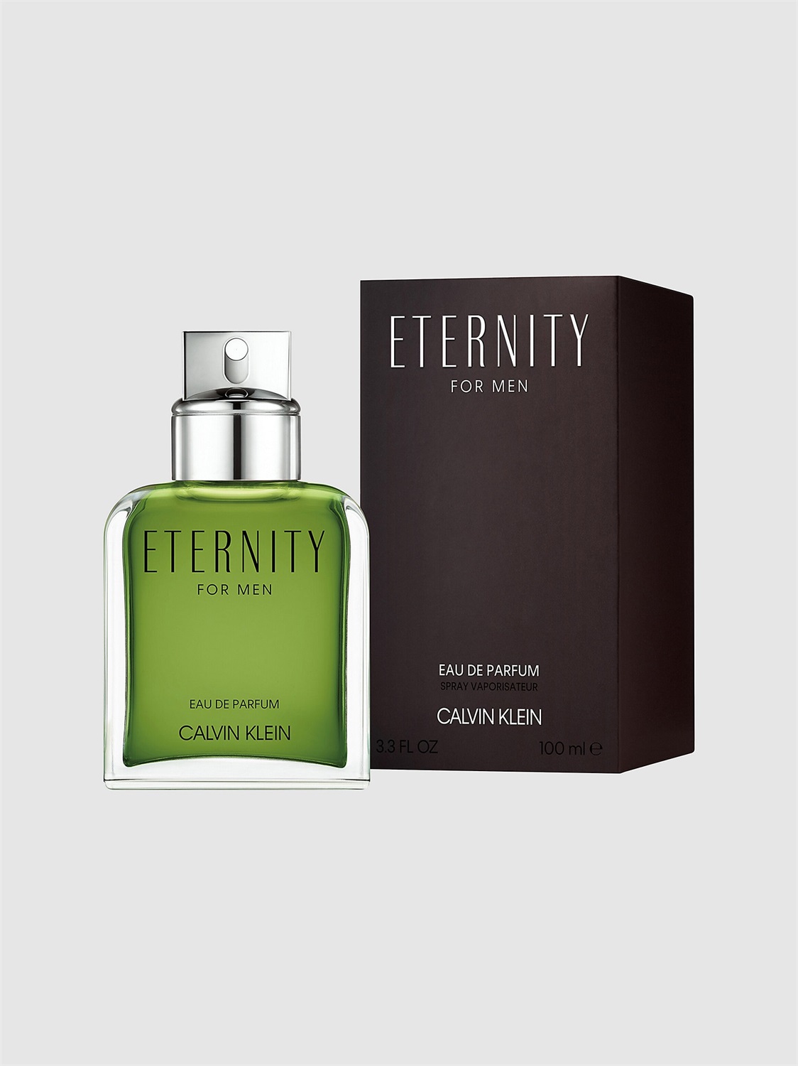 Calvin Klein Eternity for Men Eau de Parfum 100 ml - Fragranza Maschile con Note Legnose e Freschezza