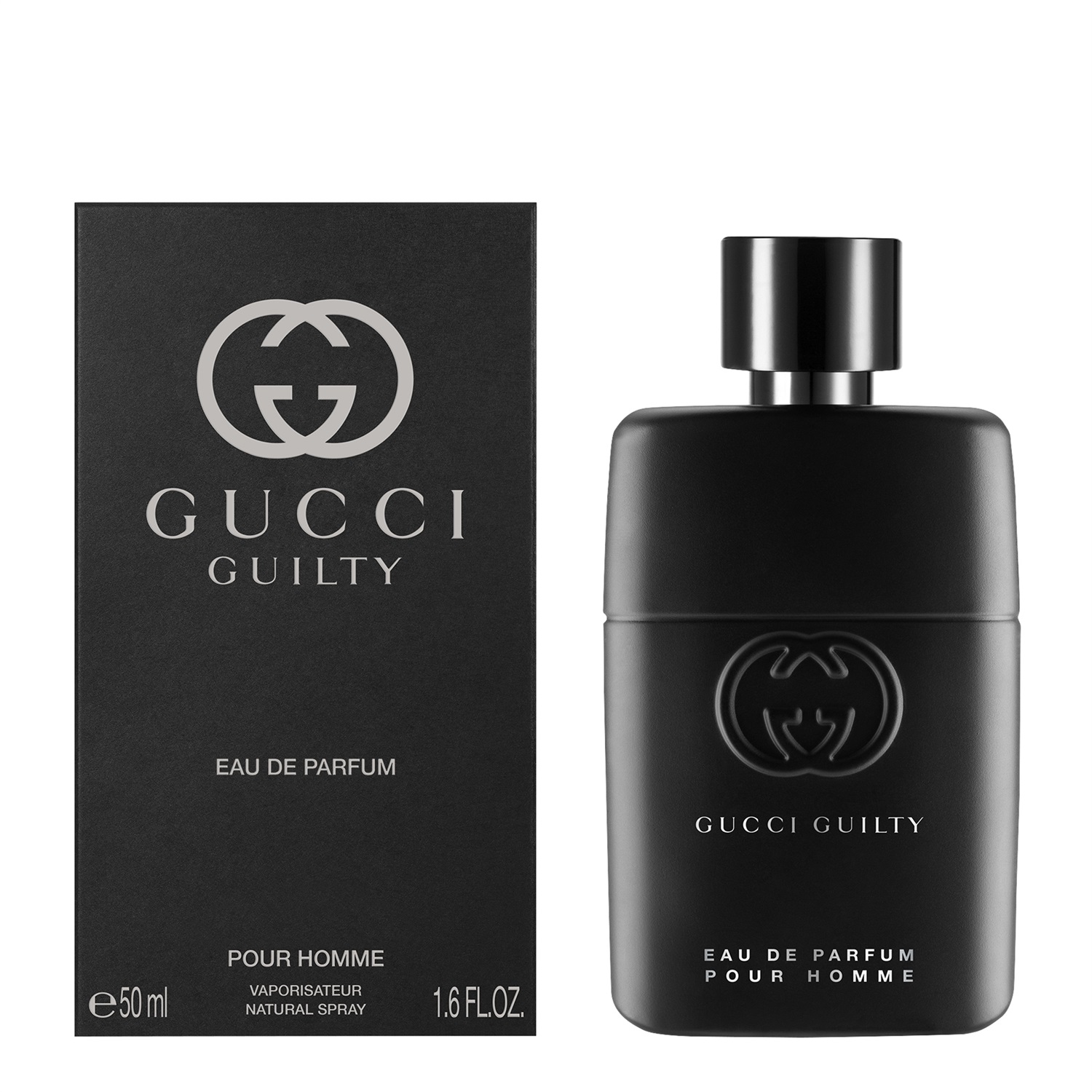 Gucci Guilty Pour Homme Eau de Parfum 50ml - Fragranza Legnosa Aromatica con Rosa e Tabasco