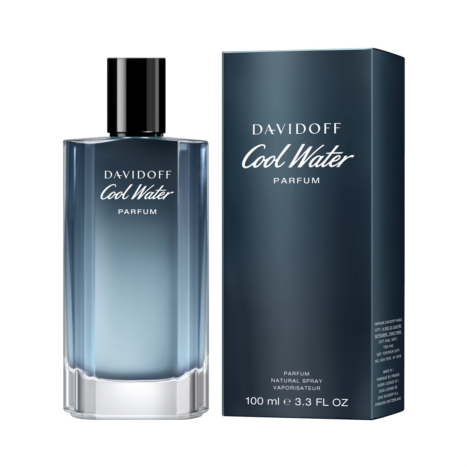 Davidoff Cool Water Parfum Eau de Parfum Uomo 100 ml - Fragranza fresca e sofisticata con vetiver