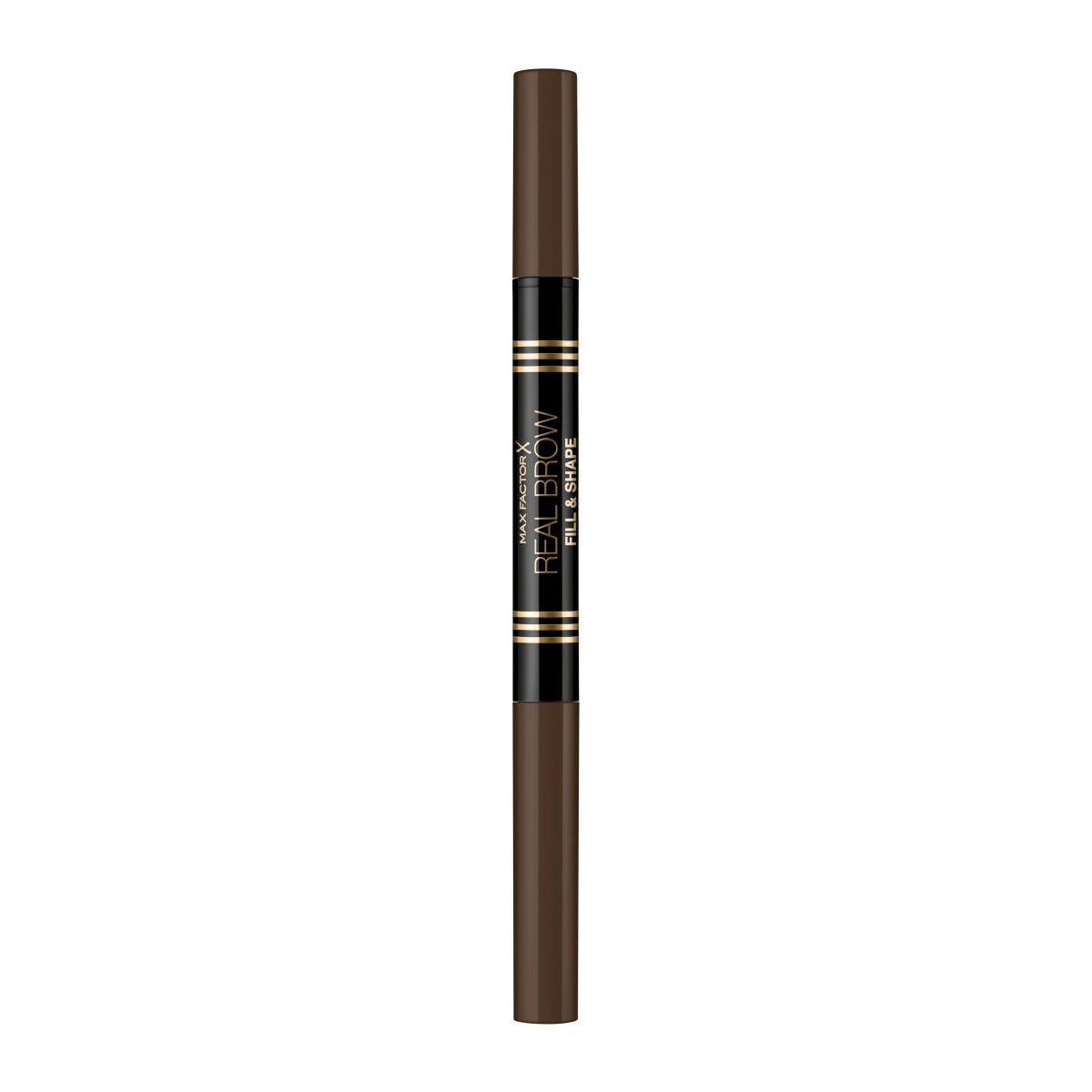 Max Factor Real Brow Fill & Shape Matita Sopracciglia 2in1 03 Medium Brown - 0.6 g / 1 g