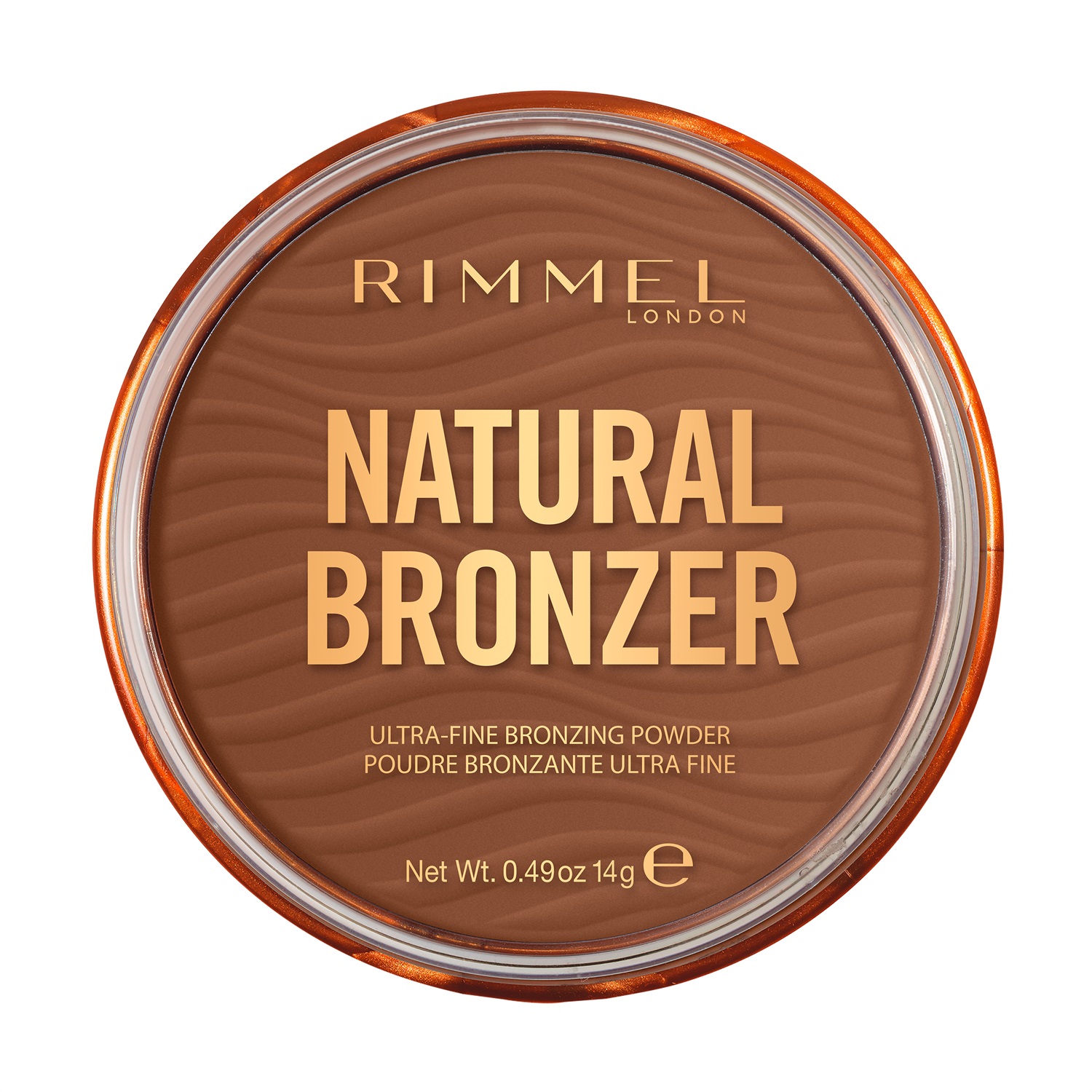 Rimmel London Natural Bronzer Terra Compatta Abbronzante 004 Sundown - Effetto Naturalmente Abbronzato, Ultra Leggera e Setosa, 14g