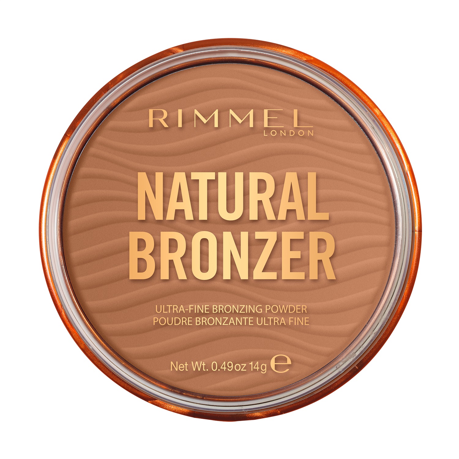 Rimmel Natural Bronzer 002 Sunbronze - Terra Compatta Abbronzante 14g con Texture Ultra Leggera e Finitura Naturale