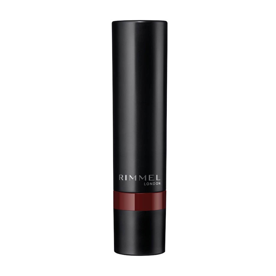 Rimmel London Lasting Finish Matte 560 Crimson Desire - Rossetto Opaco a Lunga Tenuta con Vitamina E, Olio di Cocco e Aloe Vera