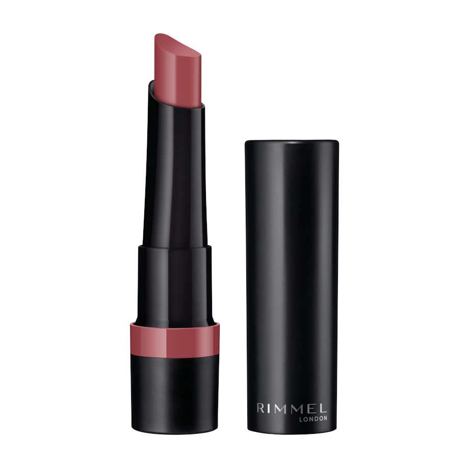 Rimmel Lasting Finish Matte Rossetto N.220 Mauve Bliss - Finish Opaco, Lunga Durata, Texture Cremosa