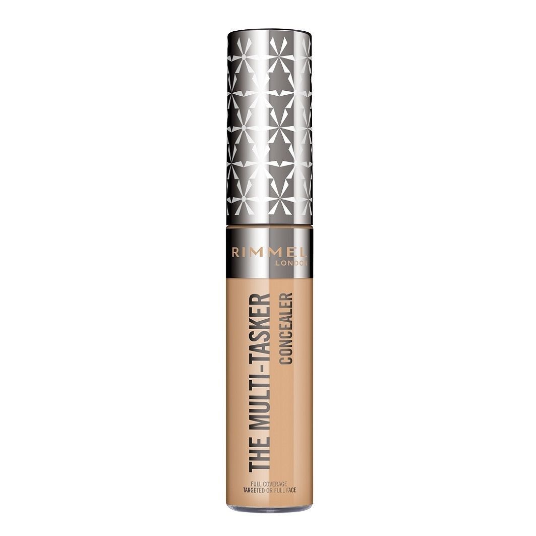 Rimmel Correttore Multi-Tasker 050 Sand - Alta Coprenza, Ultra Sfumabile, 10 ml