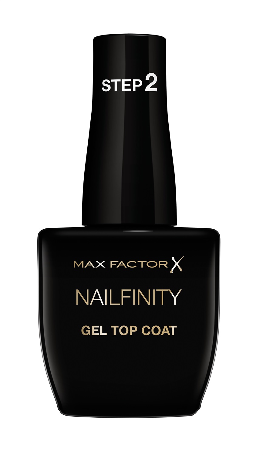 Max Factor Nailfinity Gel Top Coat 100 The Finale 12ml - Smalto a Lunga Tenuta Effetto Gel, Senza Lampada UV/LED