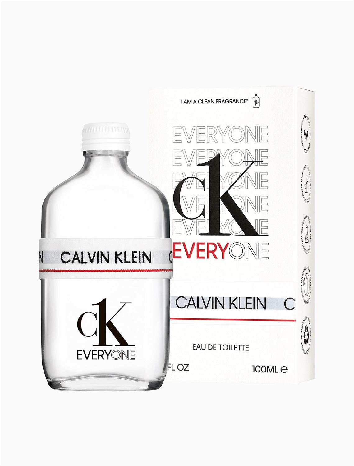 Calvin Klein CK Everyone Eau de Parfum 100 ml Unisex - Fragranza Vegana Agrumata con Note di Arancia Bio, Tè Nero e Vetiver