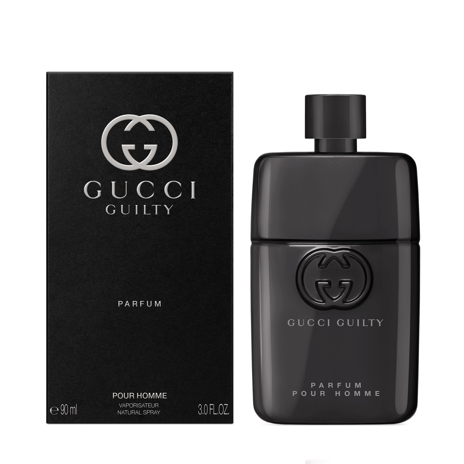 Gucci Guilty Parfum Pour Homme Eau de Parfum 90 ml - Fragranza Legnosa Aromatica