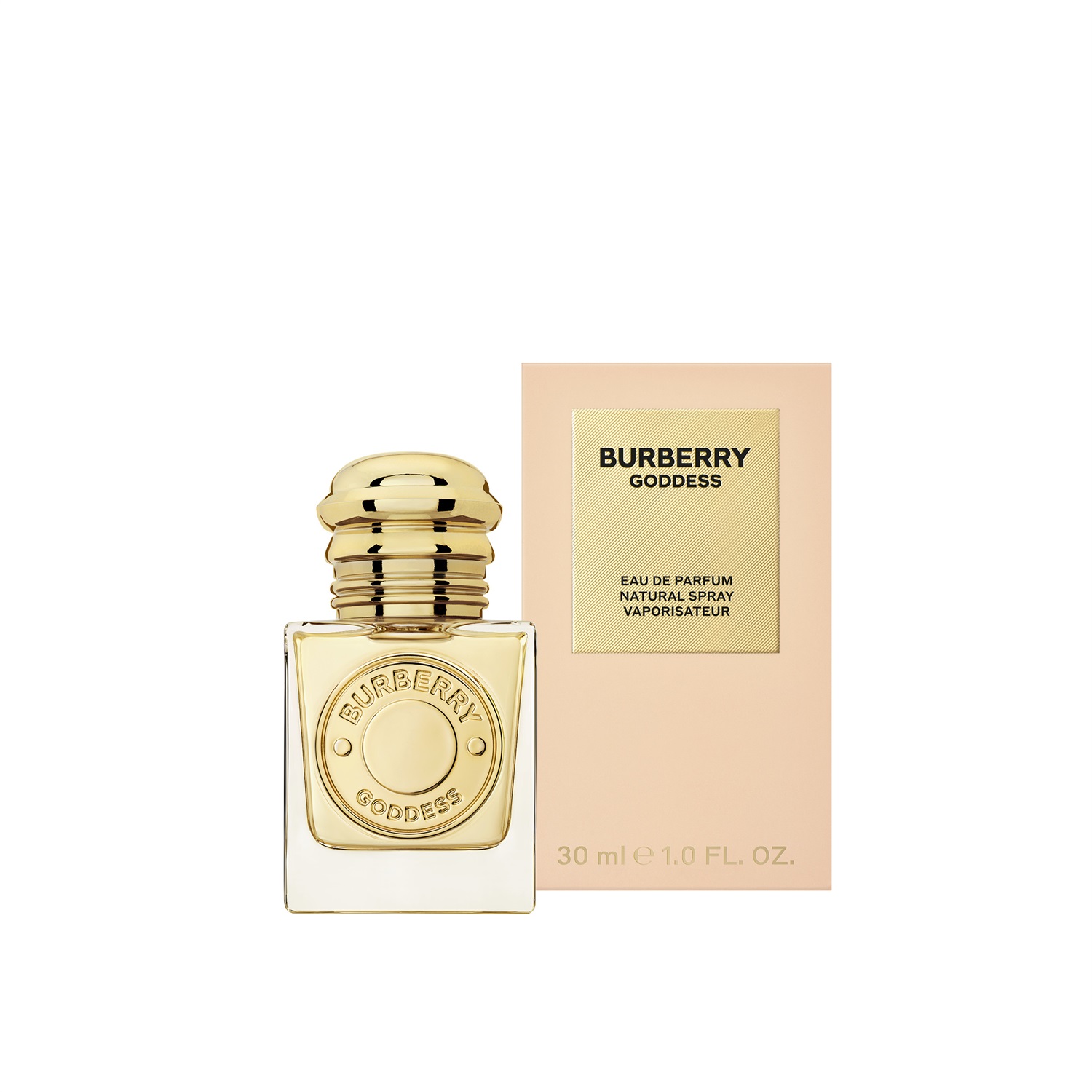 Burberry Goddess Eau de Parfum Donna 30 ml - Fragranza Aromatica con Vaniglia e Lavanda, Ricaricabile