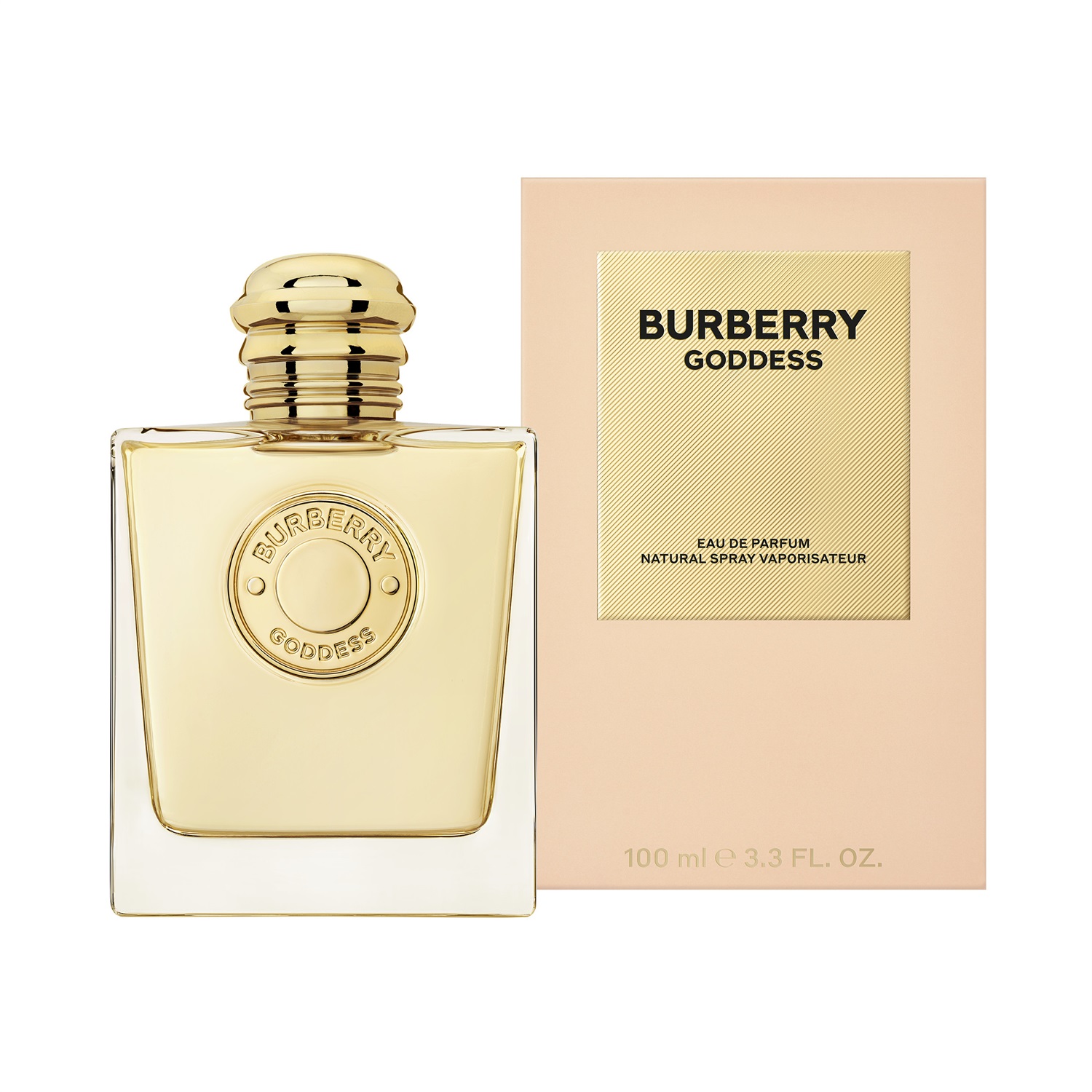 Burberry Goddess Eau de Parfum Ricaricabile Donna 100 ml - Fragranza con Vaniglia, Lavanda e Caviale di Vaniglia