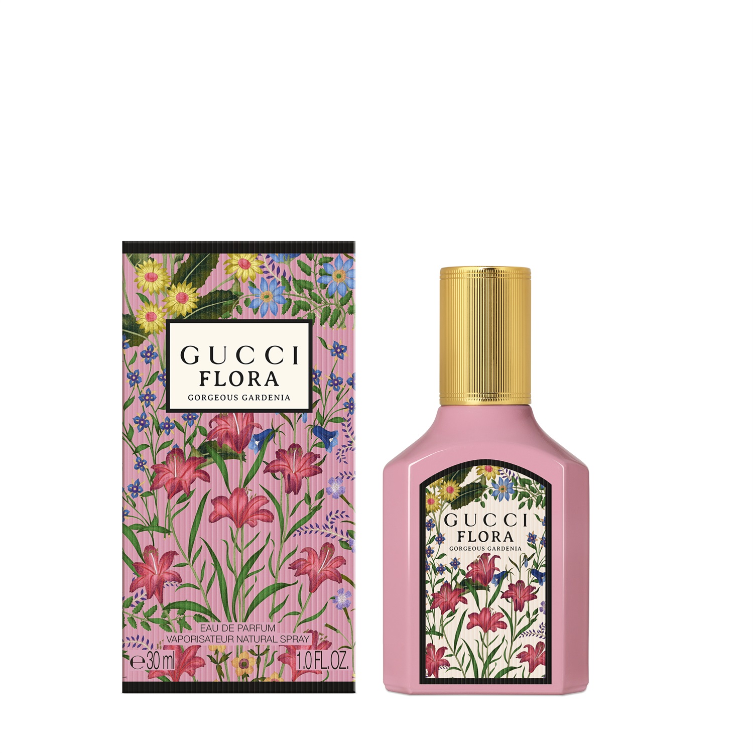 Gucci Flora Gorgeous Gardenia Eau de Parfum 30ml - Fragranza Floreale con Fiore di Pera, Gardenia Bianca e Gelsomino