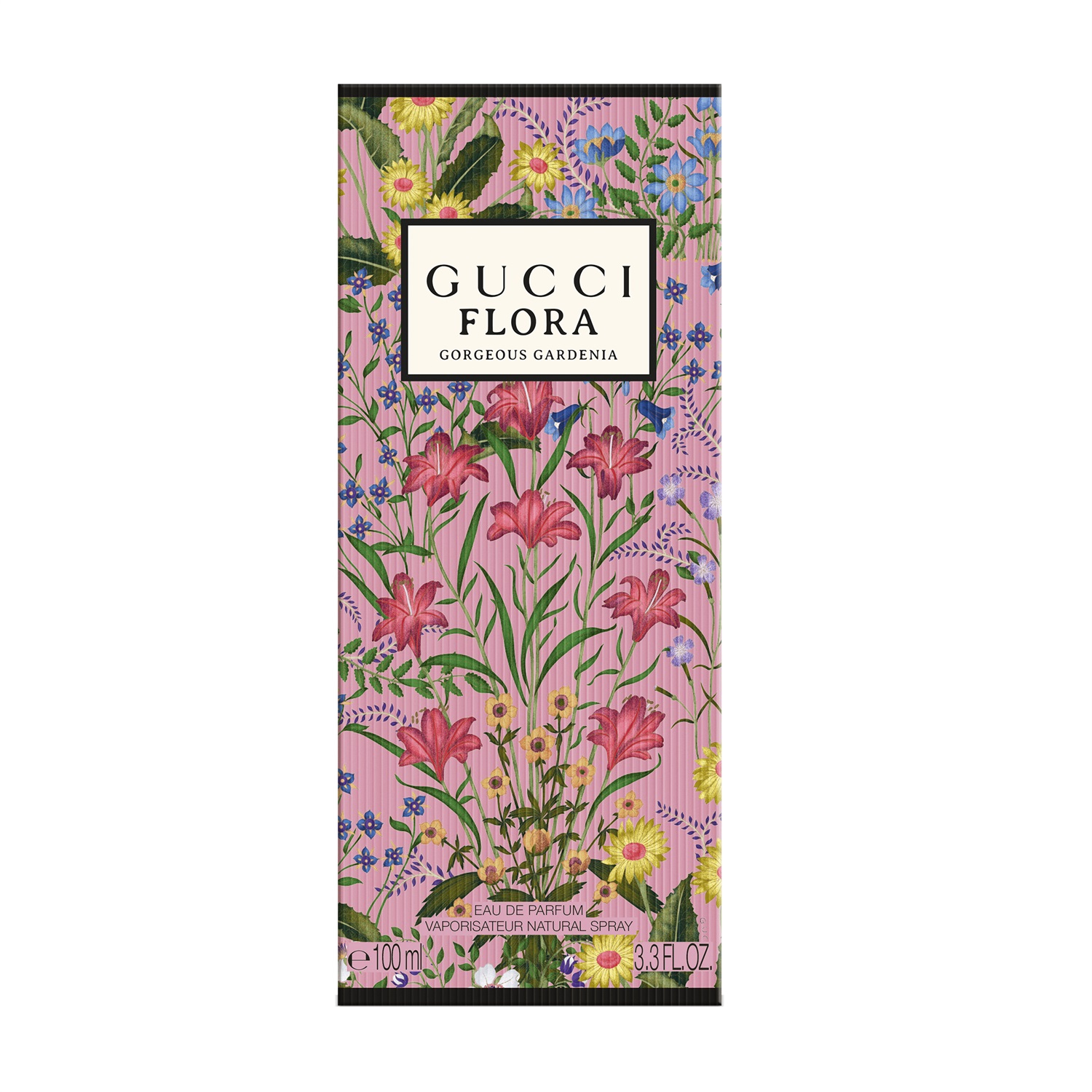 Gucci Flora Gorgeous Gardenia Eau de Parfum 100 ml - Fragranza Floreale con Fiore di Pera, Gardenia Bianca e Gelsomino