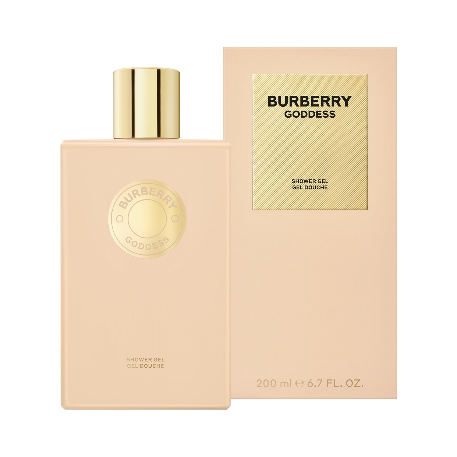 Burberry Goddess Shower Gel Donna 200 ml - Gel doccia profumato con note di Vaniglia e Lavanda